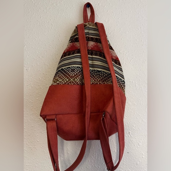 Hippy Aztec Backpack - Picture 2 of 2